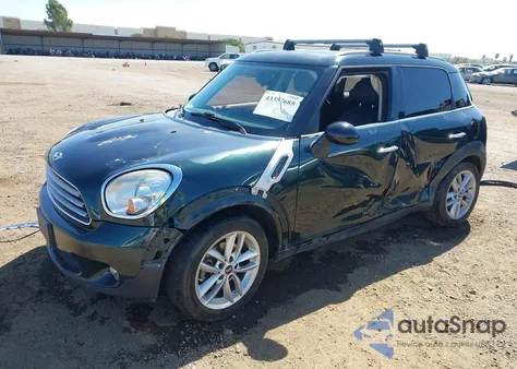 2014 Mini Countryman Cooper from USA, damaged, VIN WMWZB3C52EWM32181